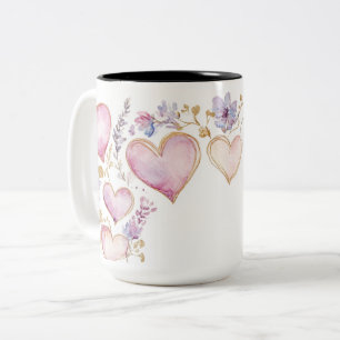 Tasse 2 Couleurs Personalized Valentine Coffee Mug