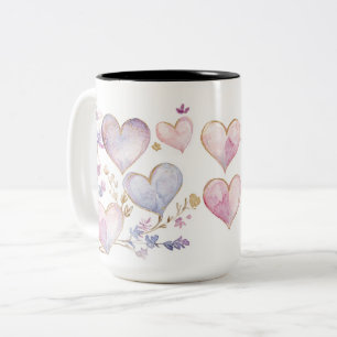 Tasse 2 Couleurs Personalized Valentine Coffee Mug