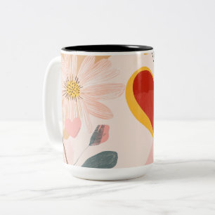 Tasse 2 Couleurs Personalized Valentine Coffee Mug