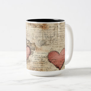 Tasse 2 Couleurs Personalized Valentine Coffee Mug