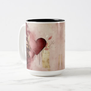 Tasse 2 Couleurs Personalized Valentine Coffee Mug