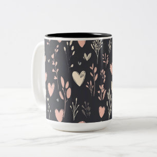 Tasse 2 Couleurs Personalized Valentine Coffee Mug