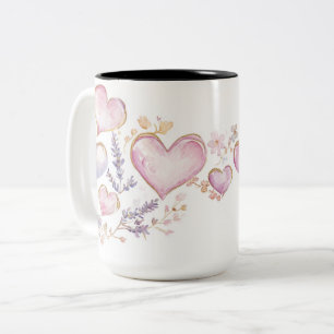 Tasse 2 Couleurs Personalized Valentine Coffee Mug