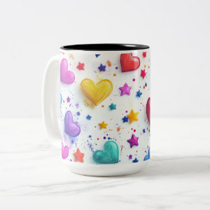 Tasse 2 Couleurs Personalized Valentine Coffee Mug