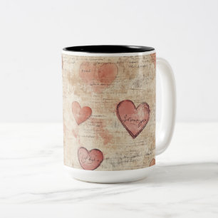 Tasse 2 Couleurs Personalized Valentine Coffee Mug