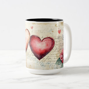 Tasse 2 Couleurs Personalized Valentine Coffee Mug