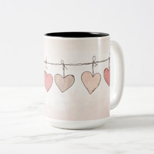 Tasse 2 Couleurs Personalized Valentine Coffee Mug
