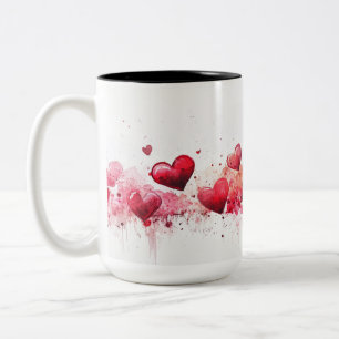 Tasse 2 Couleurs Personalized Valentine Coffee Mug