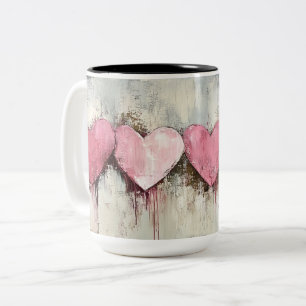 Tasse 2 Couleurs Personalized Valentine Coffee Mug, Custom Valentin