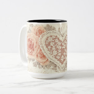 Tasse 2 Couleurs Personalized Valentine Coffee Mug, Custom Valentin