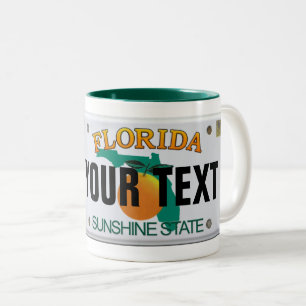 Tasse 2 Couleurs (Personnalisable) Plate-forme Floride