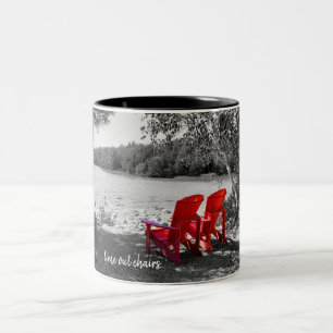 Tasse 2 Couleurs Personnalisable (votre nom est ici) Time Out Chais