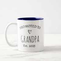 Personnalisé Promu Grand-Père