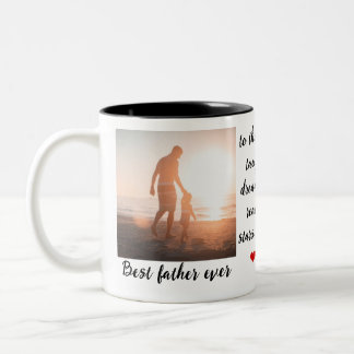 Tasse 2 Couleurs Personnalisez le meilleur papa pour la fête des pè
