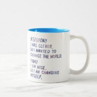 Tasse 2 Couleurs Perspective sur le changement