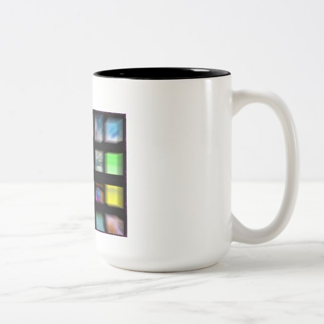 Tasse 2 Couleurs Petit café de l'ONU ? (Droit)
