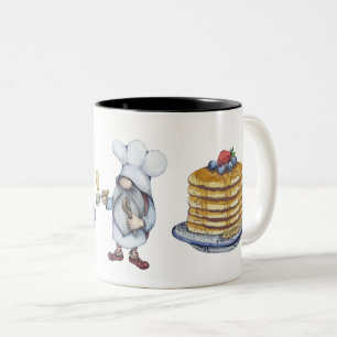Tasse 2 Couleurs Petit-déjeuner à la crêpe