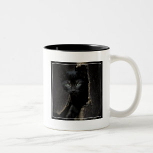 Tasse 2 Couleurs Petit Kitty noir