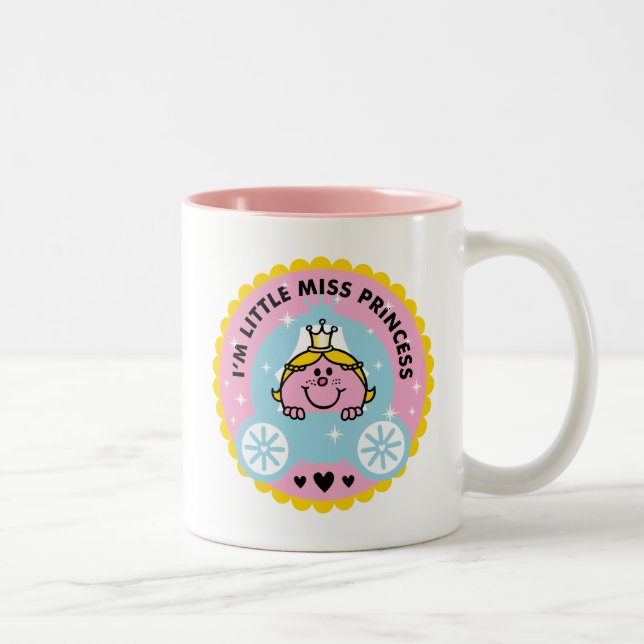 Tasse 2 Couleurs Petite Mlle Princesse | Je suis une princesse (Droit)