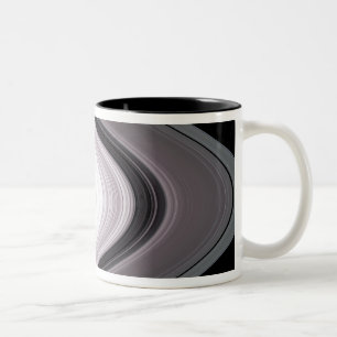 Tasse 2 Couleurs Petites particules dans SaturnĂ`s bagues