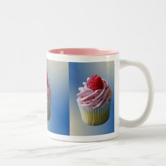 Tasse 2 Couleurs Petits gâteaux de framboise