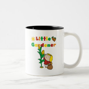 Tasse 2 Couleurs Petits T-shirts et cadeaux de jardinière de fille