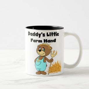 Tasse 2 Couleurs Petits T-shirts et cadeaux de l'ouvrier agricole