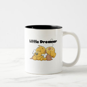 Tasse 2 Couleurs Petits T-shirts et cadeaux de rêveur de chien