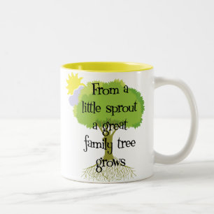 Tasse 2 Couleurs Peu de pousse