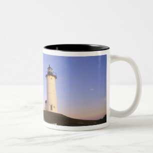 Tasse 2 Couleurs Phare de Nobska, Woods Hole, Massachusetts