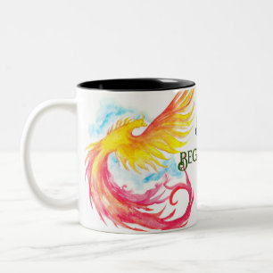 Tasse 2 Couleurs Phoenix et nouveaux débuts