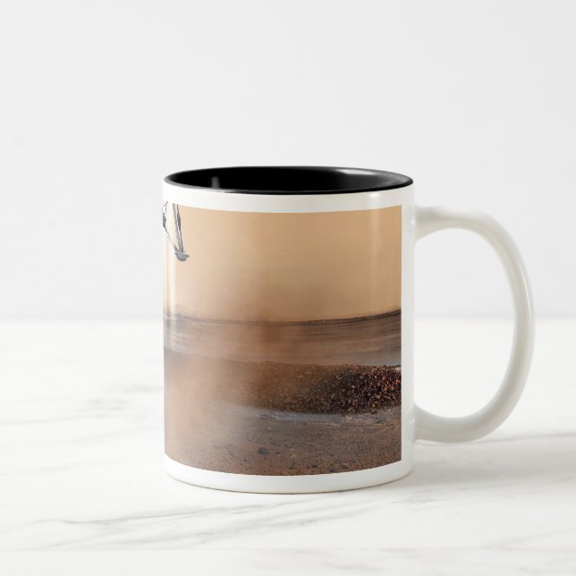 Tasse 2 Couleurs Phoenix Mars Lander (Droit)