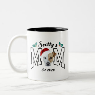 Tasse 2 Couleurs Photo de visage de animal de compagnie personnalis