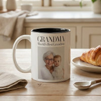 Photo personnalisé de grand-mère | Meilleure grand