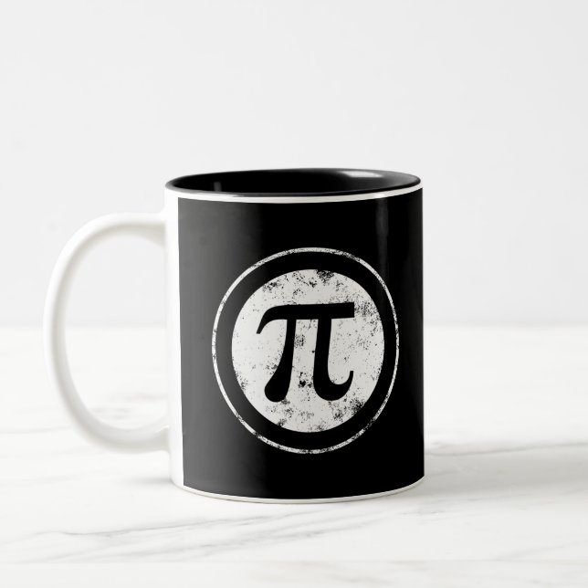 Tasse 2 Couleurs Pi Day Pi Math (Gauche)