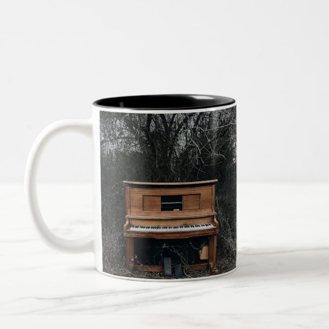 Tasse 2 Couleurs Piano gentil (Gauche)