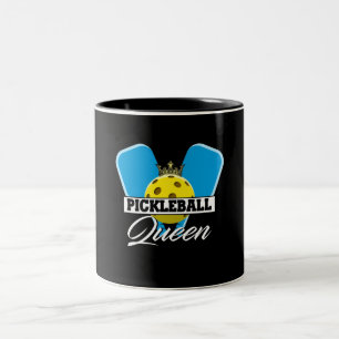 Tasse 2 Couleurs Pickleball Queen Player Paddleball Lover