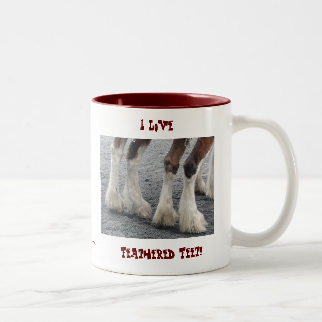 Tasse 2 Couleurs Pied plumé (Droit)