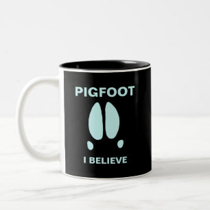 Tasse 2 Couleurs Pigfoot - Je crois