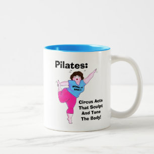 Tasse 2 Couleurs "PILATES - Actes de cirque"