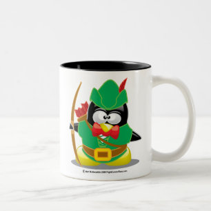 Tasse 2 Couleurs Pingouin de Robin Hood
