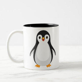 Tasse 2 Couleurs Pingouin simple