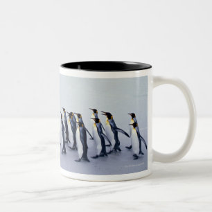 Tasse 2 Couleurs Pingouins de roi (patagonicus d'Aptenodytes)