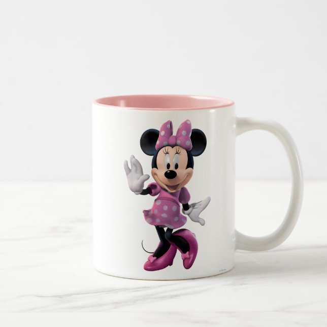 Tasse 2 Couleurs Pink Minnie | Cute Pose (Droit)