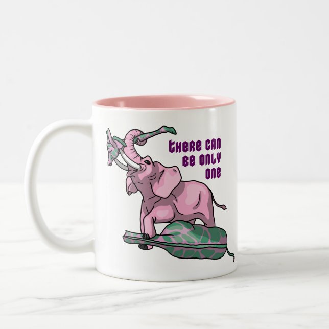 Tasse 2 Couleurs Pinky Wins par TKO (Gauche)