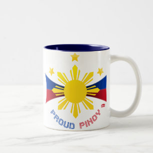 Tasse 2 Couleurs Pinoy fier