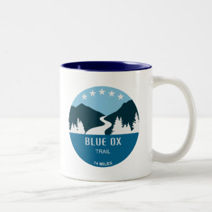 Tasse 2 Couleurs Piste Blue Ox