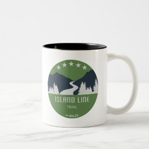 Tasse 2 Couleurs Piste Island Line