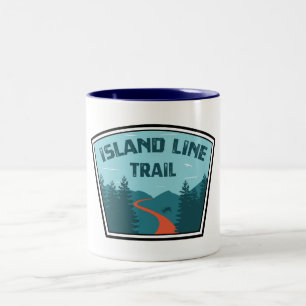 Tasse 2 Couleurs Piste Island Line
