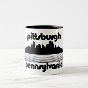 Tasse 2 Couleurs Pittsburgh Pennsylvanie